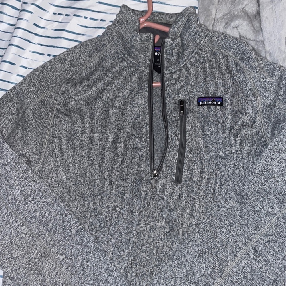 PATAGONIA 1/4 ZIP GREY
